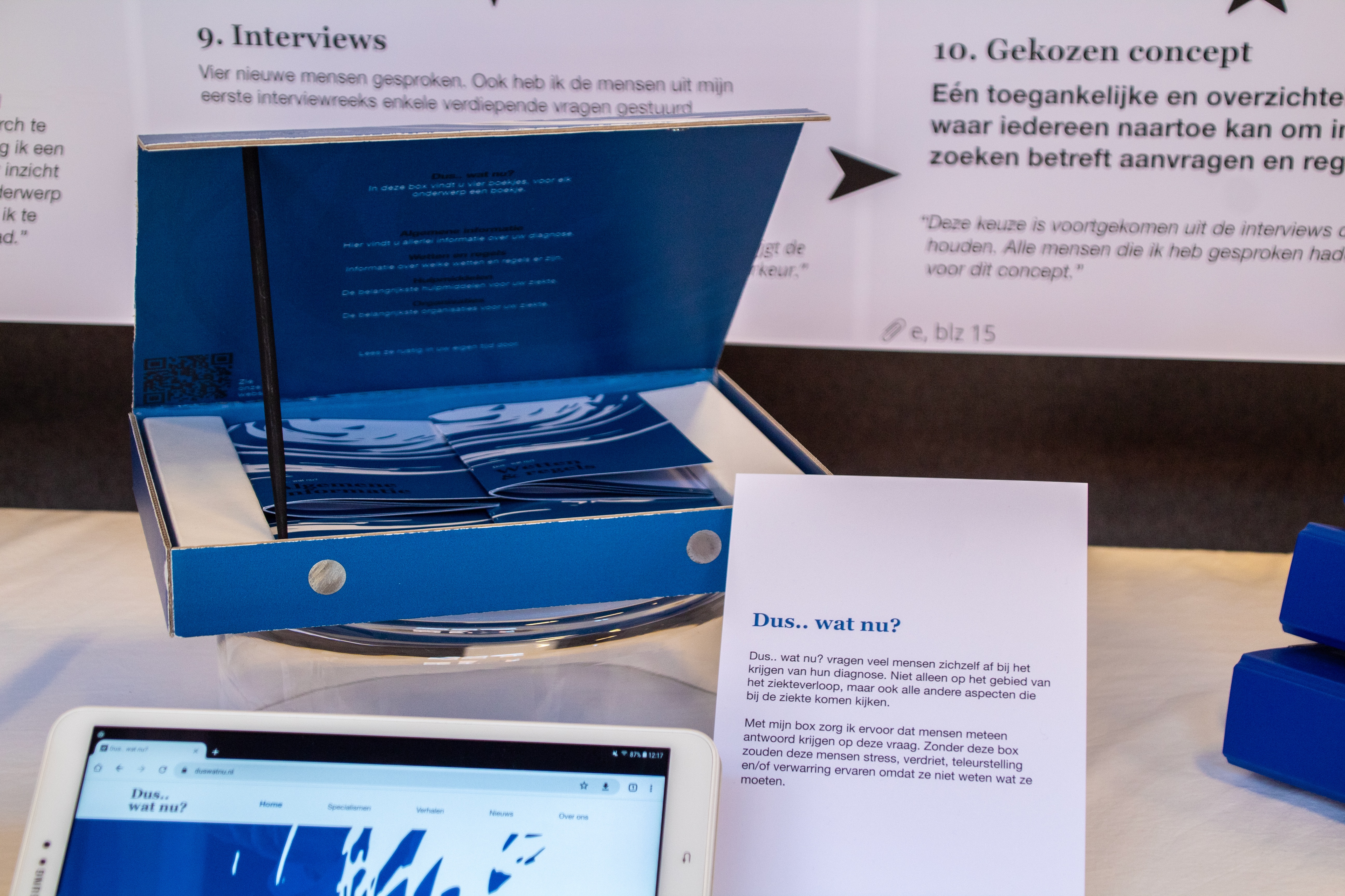 Gedetailleerde afbeelding van de gewenste situatie die Rick met zijn concept wil bereiken. Mappen die structuur bieden.